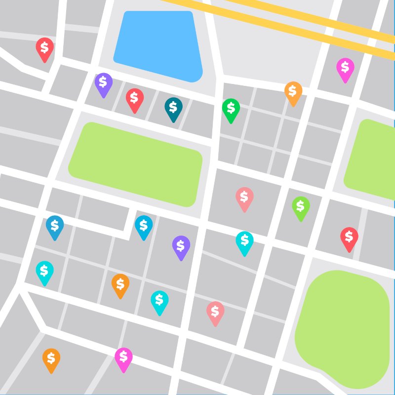 mappa comparabili